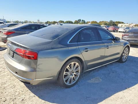 2015 Audi A8 Quattro, VIN WAUJGAFD9FN005299. Фото 3 з 6 з аукціону Copart. Каталог авто зі США OpenDataCar.