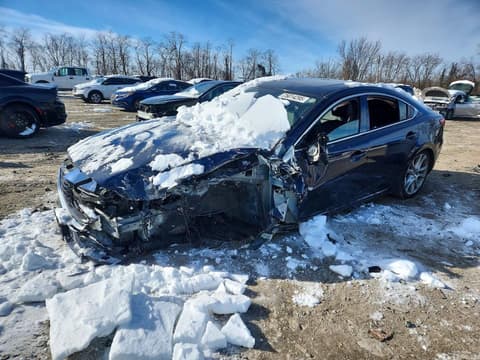 2017 Mazda 6, VIN JM1GL1V53H1128674. Фото 1 з 6 з аукціону Copart. Каталог авто зі США OpenDataCar.