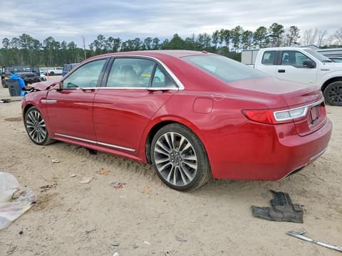 2017 Lincoln Continental, VIN 1LN6L9SK3H5630965. Фото 2 з 6 з аукціону Copart. Каталог авто зі США OpenDataCar.