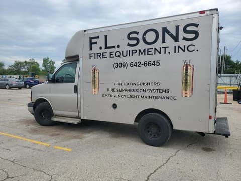 2010 Chevrolet Express 3500, VIN 1GB3G2AG2A1174829. Фото 2 з 6 з аукціону Copart. Каталог авто зі США OpenDataCar.