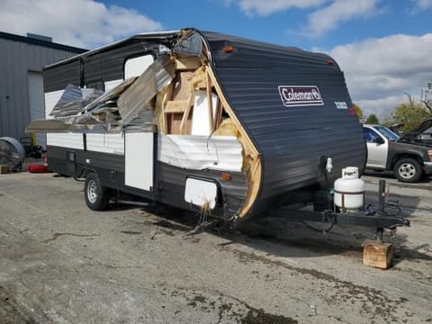 2021 Keystone Coleman, VIN 4YDT17B17MJ942973. Photo 1 of 6 from Copart auction. OpenDataCar US salvage catalog.