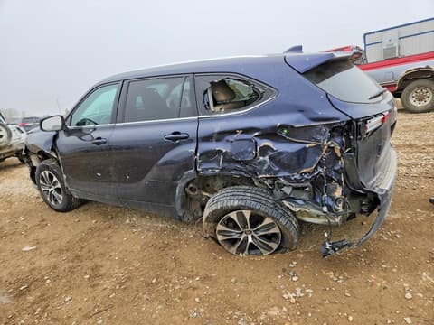 2020 Toyota Highlander, VIN 5TDHZRBH7LS520021. Фото 2 из 6 с аукциона Copart. Каталог авто из США OpenDataCar.