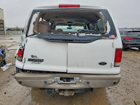 2001 Ford Excursion, VIN 1FMNU43S01EA00577. Photo 6 of 6 from Copart auction. OpenDataCar US salvage catalog.