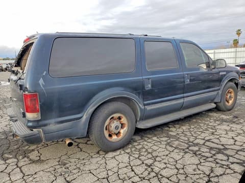 2003 Ford Excursion, VIN 1FMNU42SX3EC18093. Photo 3 of 6 from Copart auction. OpenDataCar US salvage catalog.