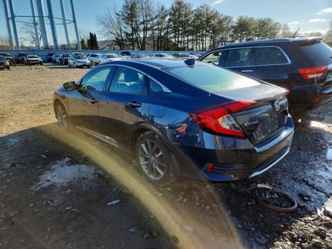 2019 Honda Civic, VIN 19XFC1F36KE206281. Фото 2 з 6 з аукціону Copart. Каталог авто зі США OpenDataCar.