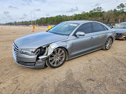 2013 Audi A8 Quattro, VIN WAUAGAFD7DN030439. Фото 1 з 6 з аукціону Copart. Каталог авто зі США OpenDataCar.