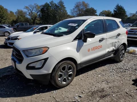 2018 Ford EcoSport, VIN MAJ3P1RE7JC221243. Photo 1 of 6 from Copart auction. OpenDataCar US salvage catalog.
