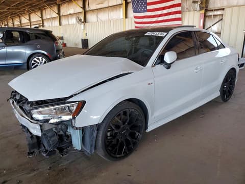 2017 Audi A3, VIN WAUJ8GFF0H1011052. Фото 1 з 6 з аукціону Copart. Каталог авто зі США OpenDataCar.