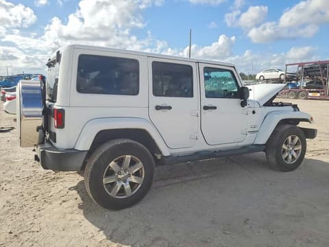 2016 Jeep Wrangler Unlimited, VIN 1C4BJWEG8GL233552. Photo 3 of 6 from Copart auction. OpenDataCar US salvage catalog.