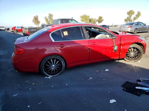 2007 Infinity G35, VIN JNKBV61E77M717360. Фото 3 з 6 з аукціону Copart. Каталог авто зі США OpenDataCar.