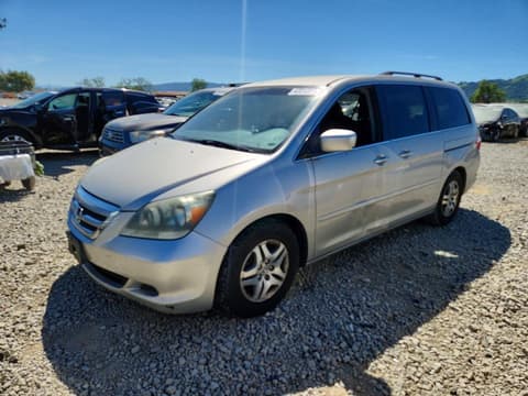 2005 Honda Odyssey, VIN 5FNRL38465B403402. Фото 1 з 6 з аукціону Copart. Каталог авто зі США OpenDataCar.