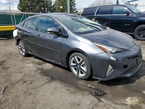 2017 Toyota Prius, VIN JTDKARFUXH3542091. Фото 4 з 6 з аукціону Copart. Каталог авто зі США OpenDataCar.
