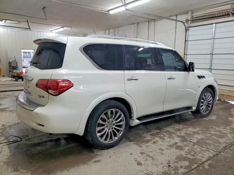 2017 Infiniti QX80, VIN JN8AZ2NE8H9155773. Фото 3 з 6 з аукціону Copart. Каталог авто зі США OpenDataCar.