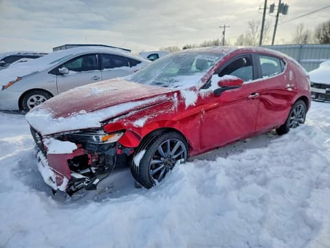 2019 Mazda 3, VIN JM1BPBMM1K1146739. Фото 1 з 6 з аукціону Copart. Каталог авто зі США OpenDataCar.