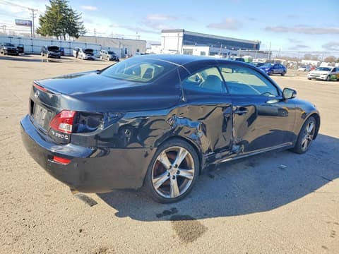 2013 Lexus IS 350c, VIN JTHFE2C27D2508950. Фото 3 з 6 з аукціону Copart. Каталог авто зі США OpenDataCar.