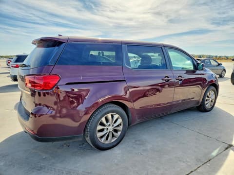 2020 Kia Sedona, VIN KNDMB5C10L6613332. Photo 3 of 6 from Copart auction. OpenDataCar US salvage catalog.
