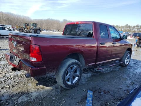 2018 Ram 1500, VIN 1C6RR7FT2JS178092. Фото 3 з 6 з аукціону Copart. Каталог авто зі США OpenDataCar.