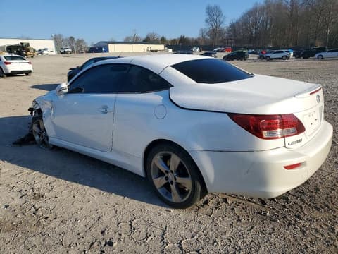 2010 Lexus IS 350c, VIN JTHFE2C24A2501353. Фото 2 з 6 з аукціону Copart. Каталог авто зі США OpenDataCar.