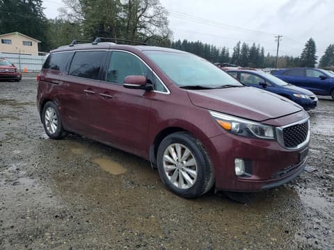 2016 Kia Sedona, VIN KNDMC5C19G6139559. Фото 4 з 6 з аукціону Copart. Каталог авто зі США OpenDataCar.