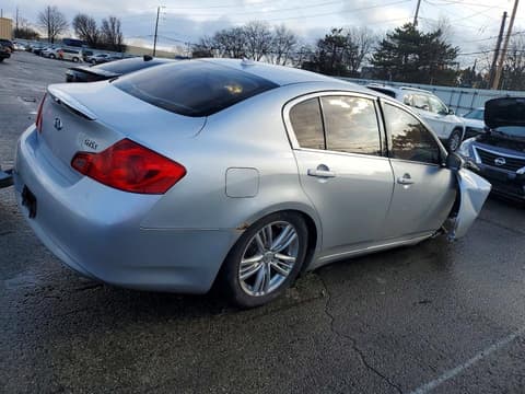 2011 Infiniti G25, VIN JN1DV6AR5BM650279. Фото 3 з 6 з аукціону Copart. Каталог авто зі США OpenDataCar.