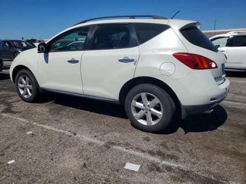 2009 Nissan Murano, VIN JN8AZ18WX9W155663. Фото 2 з 6 з аукціону Copart. Каталог авто зі США OpenDataCar.