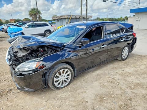 2019 Nissan Sentra, VIN 3N1AB7AP0KY421182. Фото 1 з 6 з аукціону Copart. Каталог авто зі США OpenDataCar.