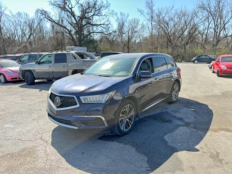 2017 Acura MDX, VIN 5FRYD4H54HB006216. Фото 2 из 6 с аукциона Copart. Каталог авто из США OpenDataCar.