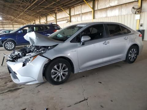 2021 Toyota Corolla, VIN JTDEAMDE7MJ021038. Фото 1 из 6 с аукциона Copart. Каталог авто из США OpenDataCar.