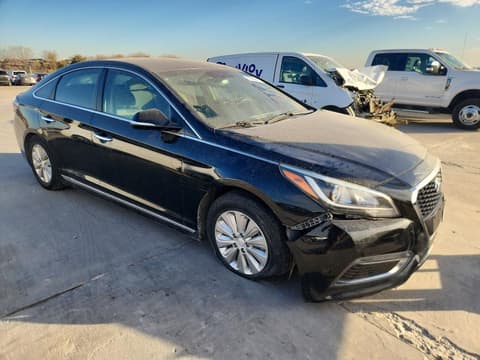 2017 Hyundai Sonata Hybrid, VIN KMHE24L10HA046828. Фото 4 з 6 з аукціону Copart. Каталог авто зі США OpenDataCar.