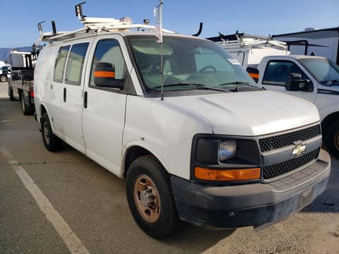 2013 Chevrolet Express 2500, VIN 1GCWGFCA7D1194023. Фото 4 з 6 з аукціону Copart. Каталог авто зі США OpenDataCar.
