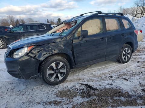 2018 Subaru Forester, VIN JF2SJABC2JH548458. Фото 1 з 6 з аукціону Copart. Каталог авто зі США OpenDataCar.
