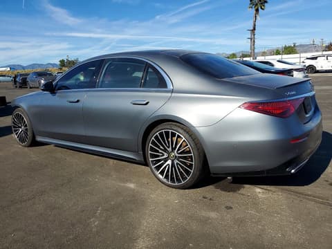 2022 Mercedes-benz S-Class, VIN W1K6G6DB1NA105593. Фото 2 з 6 з аукціону Copart. Каталог авто зі США OpenDataCar.