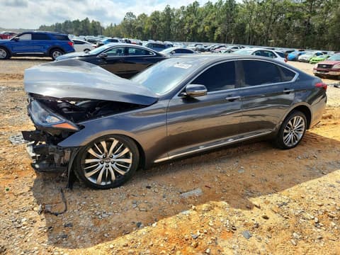 2017 Genesis G80, VIN KMHGN4JF0HU213279. Фото 1 з 6 з аукціону Copart. Каталог авто зі США OpenDataCar.