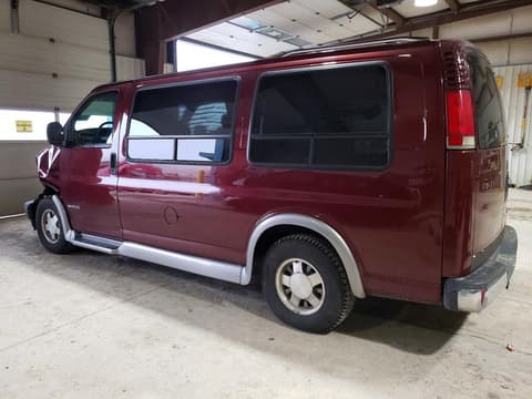 1998 Chevrolet Express 1500, VIN 1GBFG15R5W1072323. Фото 2 з 6 з аукціону Copart. Каталог авто зі США OpenDataCar.