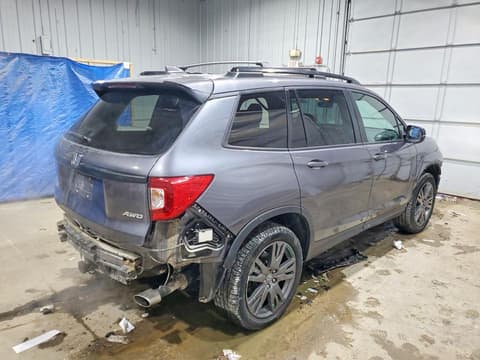 2021 Honda Passport, VIN 5FNYF8H55MB043420. Фото 3 з 6 з аукціону Copart. Каталог авто зі США OpenDataCar.