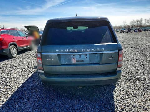 2017 Land rover Range Rover, VIN SALGS2FK3HA347804. Фото 6 з 6 з аукціону Copart. Каталог авто зі США OpenDataCar.