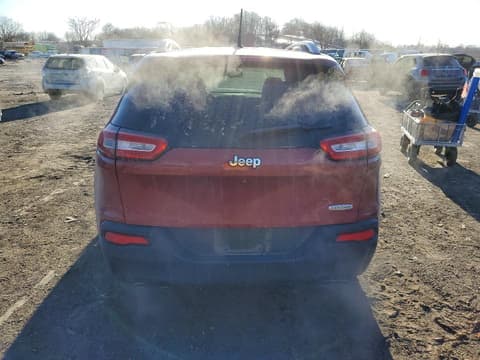 2017 Jeep Cherokee, VIN 1C4PJLCS4HW585765. Фото 6 из 6 с аукциона Copart. Каталог авто из США OpenDataCar.