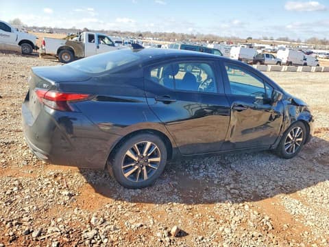 2022 Nissan Versa, VIN 3N1CN8EV7NL843854. Фото 3 з 6 з аукціону Copart. Каталог авто зі США OpenDataCar.