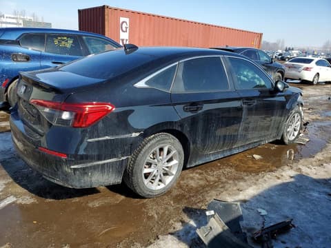 2022 Honda Civic, VIN 2HGFE2F37NH115949. Фото 3 з 6 з аукціону Copart. Каталог авто зі США OpenDataCar.