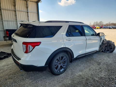 2022 Ford Explorer, VIN 1FMSK7DH4NGC32316. Photo 3 of 6 from Copart auction. OpenDataCar US salvage catalog.