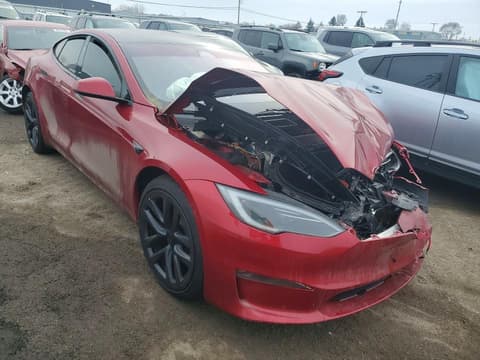 2025 Tesla Model S, VIN 5YJSA1E56SF549822. Фото 4 з 6 з аукціону Copart. Каталог авто зі США OpenDataCar.