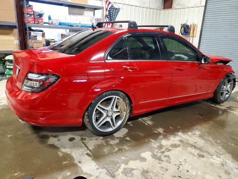 2011 Mercedes-benz C-Class, VIN WDDGF8BB6BR177585. Фото 3 з 6 з аукціону Copart. Каталог авто зі США OpenDataCar.