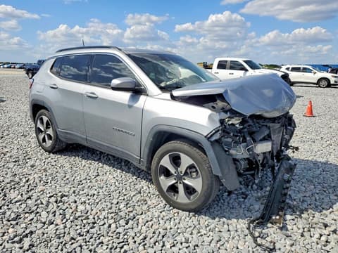 2020 Jeep Compass, VIN 3C4NJCBB7LT258008. Фото 4 з 6 з аукціону Copart. Каталог авто зі США OpenDataCar.