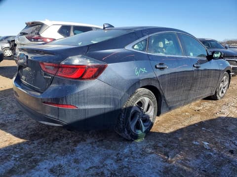 2019 Honda Insight, VIN 19XZE4F53KE004248. Фото 3 из 6 с аукциона Copart. Каталог авто из США OpenDataCar.