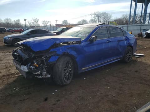 2020 Genesis G80, VIN KMTFN4JB5LU329567. Photo 1 of 6 from Copart auction. OpenDataCar US salvage catalog.