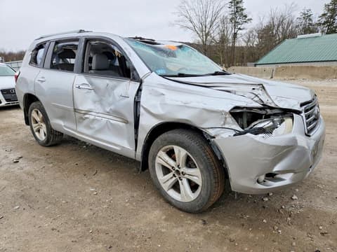 2008 Toyota Highlander, VIN JTEES42A782019590. Фото 4 з 6 з аукціону Copart. Каталог авто зі США OpenDataCar.