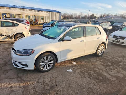 2018 Volkswagen Golf, VIN 3VWB17AU6JM278333. Фото 1 з 6 з аукціону Copart. Каталог авто зі США OpenDataCar.