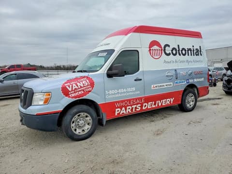 2017 Nissan NV 2500, VIN 1N6BF0LY2HN809505. Фото 1 з 6 з аукціону Copart. Каталог авто зі США OpenDataCar.