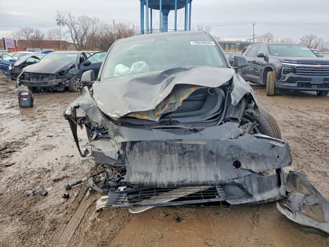 2022 Tesla Model Y, VIN 7SAYGDEE9NA014711. Фото 5 з 6 з аукціону Copart. Каталог авто зі США OpenDataCar.