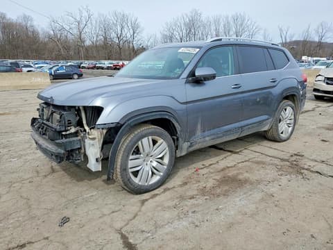 2019 Volkswagen Atlas, VIN 1V2UR2CA1KC588191. Фото 1 з 6 з аукціону Copart. Каталог авто зі США OpenDataCar.